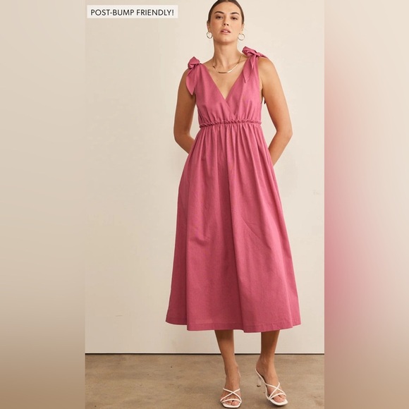 Pinkblush Pink Midi Dress - Picture 4 of 5